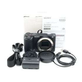 箱付き！■極上品■ SONY VLOGCAM ZV-E10 II ボディ ブラック