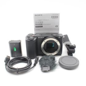 SONY ZV-E10 II ミラーレスカメラ 本体