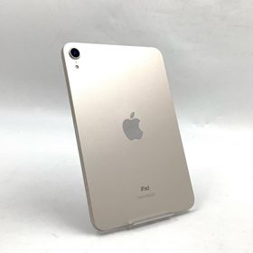 アップル(Apple)の【全額返金保証】【最速発送】Apple iPad mini 8.3インチ 第6世代 64GB スターライト Wi-Fi 超美品 動作確認済(タブレット)