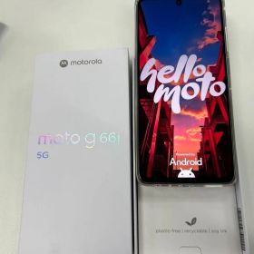 【美品】Motorola moto g66j 5G SIMフリー PANTONE Black Oyster