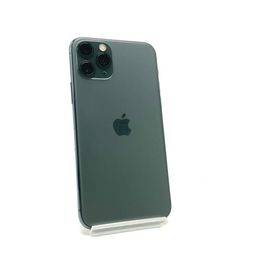 【全額返金保証】【最速発送】 iPhone 11 Pro 256GB ミッドナイトグリーン docomo 白ロム 動作確認済 74%