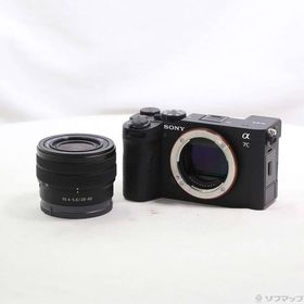 〔中古〕SONY(ソニー) 〔展示品〕 α7C II ズームレンズキット ブラック ILCE-7CM2L〔262-ud〕
