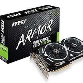 【中古】MSI GeForce GTX 1070 Ti ARMOR 8G グラフィックスボード VD6491