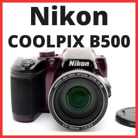 C27[7527E]8 ニコン Nikon COOLPIX B500 プラム
