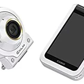 【中古】 CASIO カシオ デジタルカメラ EXILIM EX-FR100LWE カメラ部/モニター部分離 セルフィーが簡単 3つのこだわり自分撮り機能