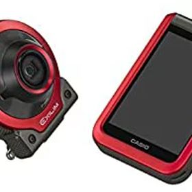 【中古】 CASIO カシオ デジタルカメラ EXILIM EX-FR100RD カメラ部 モニター部分離 フリースタイルカメラ EXFR100 レッド