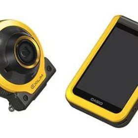 【中古】【1ヶ月保証】カシオ CASIO デジタルカメラ EXILIM EX-FR100YW カメラ部/モニター部分離 フリースタイルカメラ EXFR100 イエロー SDカード付き