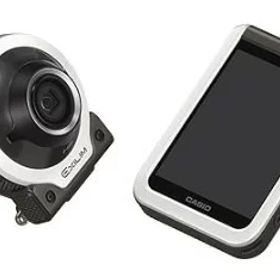 【中古】【1ヶ月保証】カシオ CASIO デジタルカメラ EXILIM EX-FR100WE カメラ部/モニター部分離 フリースタイルカメラ EXFR100 ホワイト SDカード付き