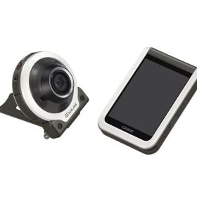 【中古】 CASIO デジタルカメラ EXILIM EX-FR100WE カメラ部/モニター部分離 フリースタイルカメラ EXFR100 ホワイト 当店保証30日間 人気 ミラーレス 一眼レフ 交換レンズ カメラ