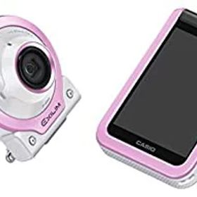 【中古】(非常に良い)CASIO デジタルカメラ EXILIM EX-FR100LPK カメラ部／モニター部分離 セルフィーが簡単 3つのこだわり自分撮り機能