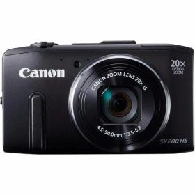 【中古】 キヤノン Canon Power Shot SX280HS 約1210万画素 光学20倍ズーム ブラック PSSX280HS 当店保証30日間 人気 ミラーレス 一眼レフ 交換レンズ カメラ