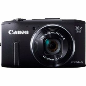 【中古】キヤノン Canon Power Shot ブラック SX280HS 約1210万画素 光学20倍ズーム ブラック PSSX280HS カメラ 中古 人気 おすすめ 高画質