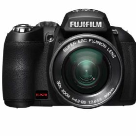 【中古】FUJIFILM デジタルカメラ FinePix HS20EXR ブラック F FX-HS20EXR 1600万画素 EXR CMOSセンサー 広角24mm 光学30倍 3型クリア液晶