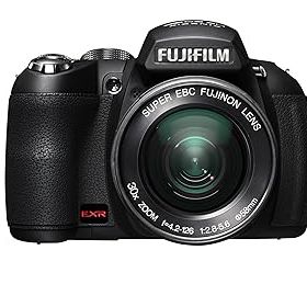 【中古】FUJIFILM デジタルカメラ FinePix HS20EXR ブラック F FX-HS20EXR 1600万画素 EXR CMOSセンサー 広角24mm 光学30倍 3型クリア液晶