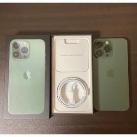 アイフォーン(iPhone)のiPhone 13 Pro Alpine Green 128GB SIMフリー(スマートフォン本体)