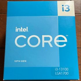Intel Core i3-13100 第13世代 CPU LGA1700