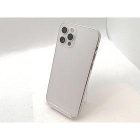 【中古】Apple docomo 【SIMロック解除済み】 iPhone 12 Pro 128GB シルバー MGM63J/A【津田沼】保証期間１ヶ月【ランクC】