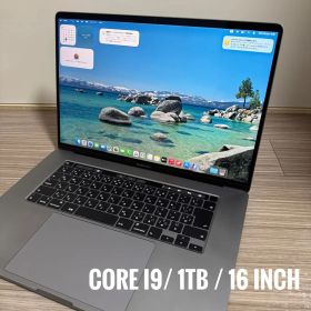 【1TB大容量！】MacBook Pro 16インチ Intel Core i9
