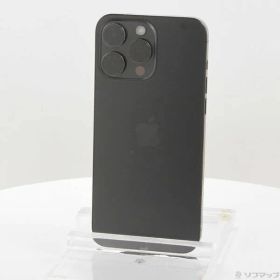 ソフマップ 〔中古品〕 iPhone15 Pro Max 256GB ブラックチタニウム MU6P3J／A SIMフリー【377】