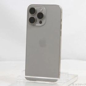 ソフマップ 〔中古品〕 iPhone15 Pro Max 256GB ナチュラルチタニウム MU6R3J／A SIMフリー【269】
