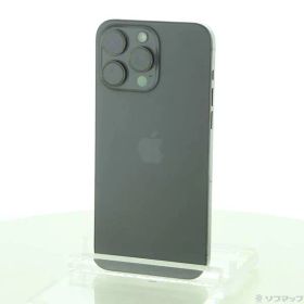 ソフマップ 〔中古品〕 iPhone15 Pro Max 256GB ブラックチタニウム MU6P3J／A SIMフリー【305】