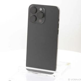 ソフマップ 〔中古品〕 iPhone15 Pro Max 256GB ブラックチタニウム MU6P3J／A SIMフリー【377】