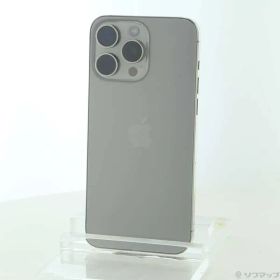 ソフマップ 〔中古品〕 iPhone15 Pro Max 256GB ナチュラルチタニウム MU6R3J／A SIMフリー【349】