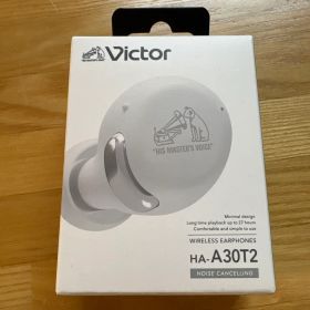 Victor HA-A30T2 ワイヤレスイヤホン ホワイト