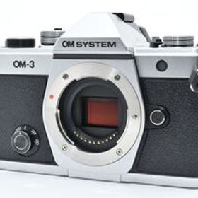 ★極上★ オーエムシステム OM SYSTEM OM-3 ボディ シルバー 《バッテリー付き！》★完動品★ #771P981A509033