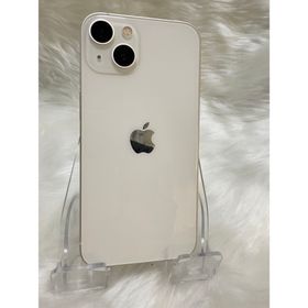 アイフォーン(iPhone)のiphone 13 128GBホワイト 国内版 SIMフリー バッテリー100%(スマートフォン本体)