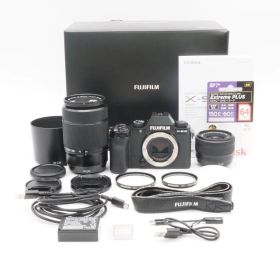 富士フイルム FUJIFILM X-S10 Wズームレンズキット ブラック