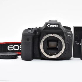 【返品保証】★極上美品★ Canon キヤノン EOS 90D デジタル一眼レフカメラ シャッター回7000回以下 #26032103