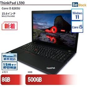 中古 ノートパソコン Lenovo レノボ ThinkPad L590 20Q7S02D00 Core i5 メモリ：8GB 6ヶ月保証