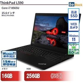 中古 ノートパソコン Lenovo レノボ ThinkPad L590 20Q8S0CD00 Core i7 メモリ：8GB 6ヶ月保証