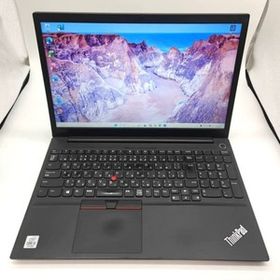 第10世代i5 バッテリ◎ フルHD 15.6 ノートPC Thinkpad E15 Core i5-10210U windows11 pro 8GB SSD128GB カメラ オフィス C727