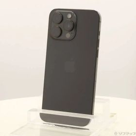 ソフマップ 〔中古品〕 iPhone15 Pro Max 256GB ブラックチタニウム NU6P3J／A SIMフリー【349】