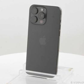 ソフマップ 〔中古品〕 iPhone15 Pro Max 256GB ブラックチタニウム MU6P3J／A SIMフリー【349】