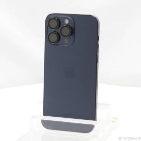 ソフマップ 〔中古品〕 iPhone15 Pro Max 512GB ブルーチタニウム MU6X3J／A SIMフリー【297】
