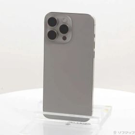 ソフマップ 〔中古品〕 iPhone15 Pro Max 512GB ナチュラルチタニウム MU6W3J／A SIMフリー【269】