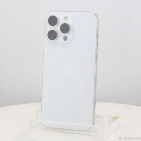 ソフマップ 〔中古品〕 iPhone15 Pro Max 512GB ホワイトチタニウム MU6V3J／A SIMフリー【344】
