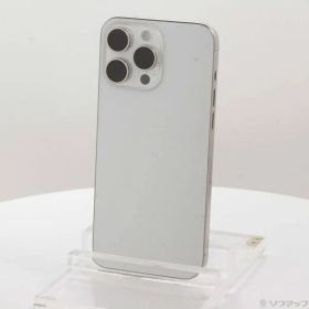 ソフマップ 〔中古品〕 iPhone15 Pro Max 512GB ホワイトチタニウム MU6V3J／A SIMフリー【258】