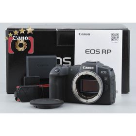 【中古】Canon キヤノン EOS RP ブラック ミラーレス一眼カメラ 元箱付き