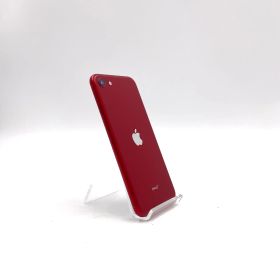 【全額返金保証】【最速発送】 iPhone SE（第3世代） 64GB (PRODUCT)RED au SIMフリー 白ロム 動作確認済 80%