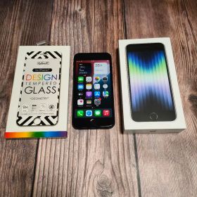 iPhone SE 第3世代 64GB ミッドナイト バッテリー96%