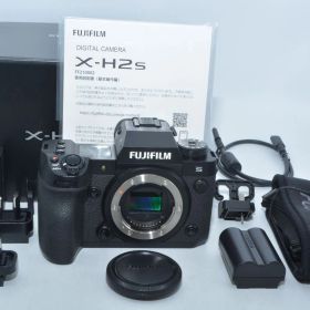 【特上品】 富士フイルム FUJIFILM X-H2S ボディ ブラック ＃9060