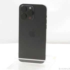 ソフマップ 〔中古品〕 iPhone15 Pro Max 256GB ブラックチタニウム MU6P3J／A SIMフリー【348】