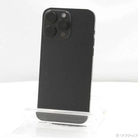 ソフマップ 〔中古品〕 iPhone15 Pro Max 256GB ブラックチタニウム MU6P3J／A SIMフリー【349】