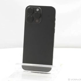 ソフマップ 〔中古品〕 iPhone15 Pro Max 256GB ブラックチタニウム MU6P3J／A SIMフリー【196】