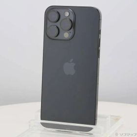 ソフマップ 〔中古品〕 iPhone15 Pro Max 256GB ブラックチタニウム MU6P3J／A SIMフリー【269】
