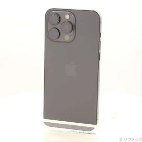 ソフマップ 〔中古品〕 iPhone15 Pro Max 256GB ブラックチタニウム MU6P3J／A SIMフリー【198】